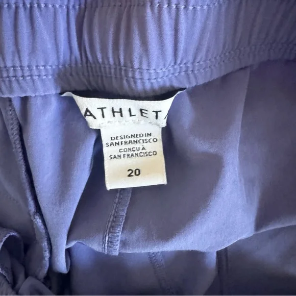 Athleta Arrival Pants Straight Leg Pants Size 20 Plus Size Adonis Purple - Picture 7 of 8